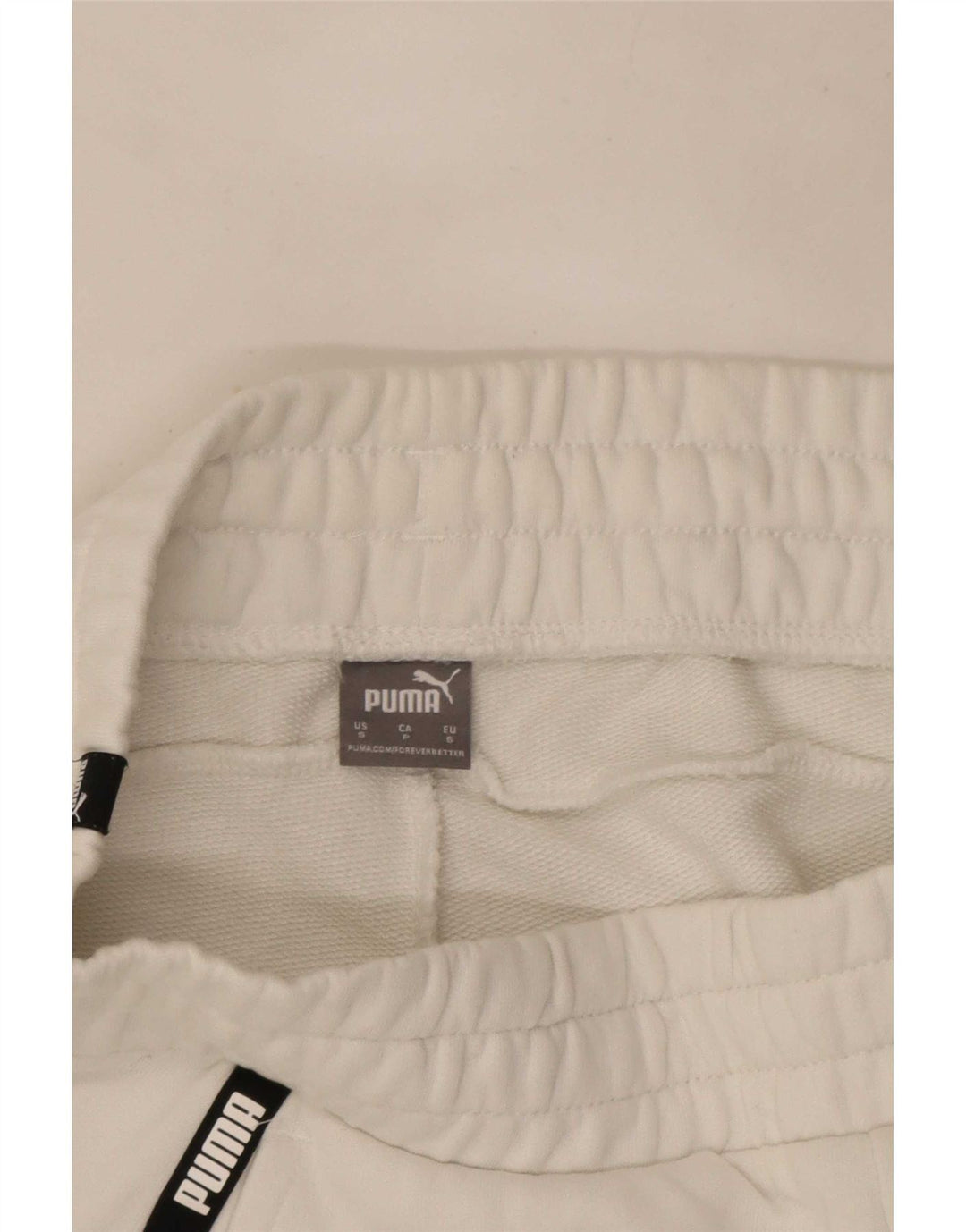 Pantaloncini sportivi grafici da donna Puma UK 10 piccoli bianchi