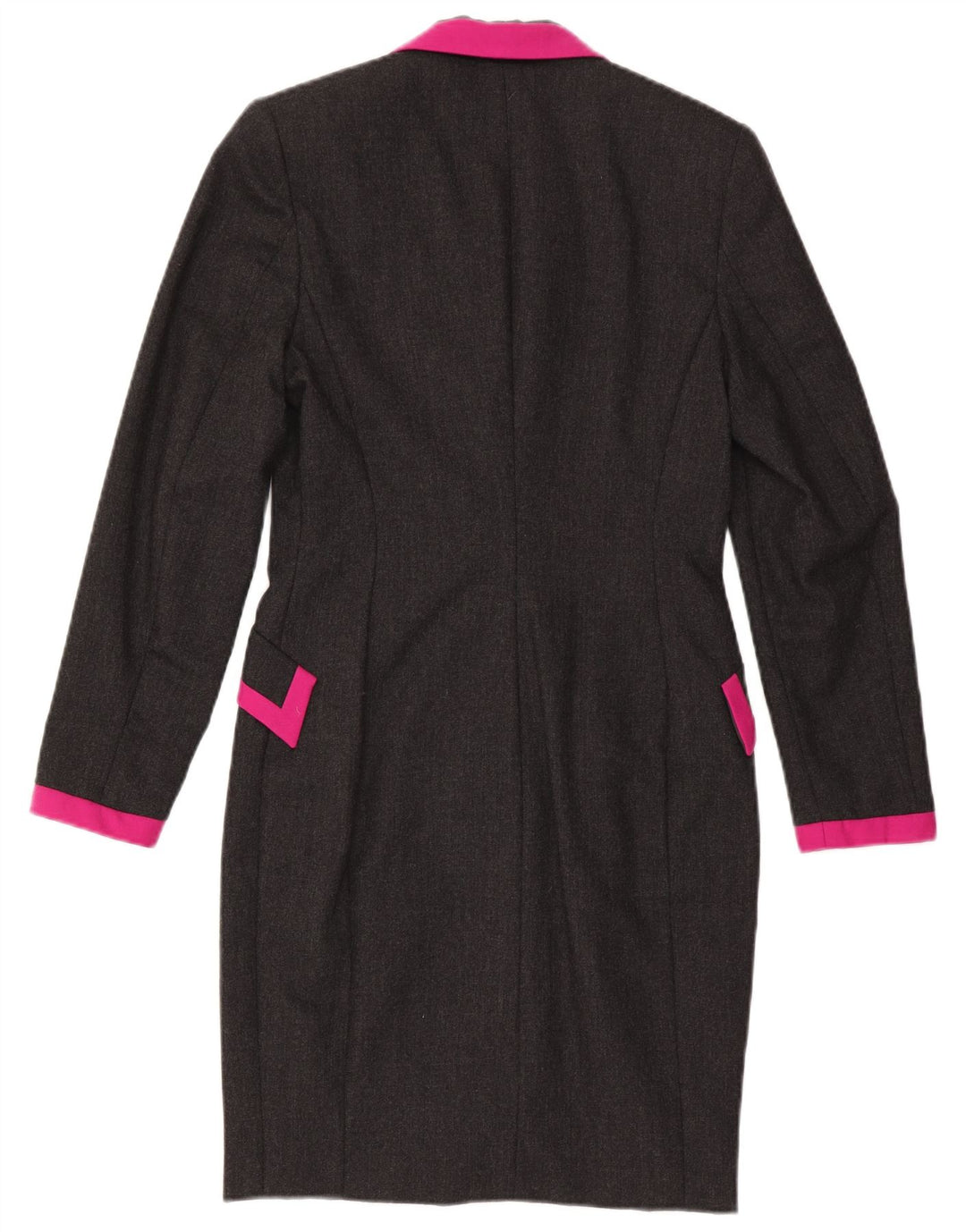 Abito tubino da donna a maniche lunghe doppiopetto Figure IT 44 Grigio medio