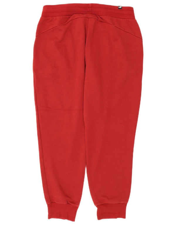 Pantaloni da tuta da uomo PUMA Joggers Large Rosso Cotone