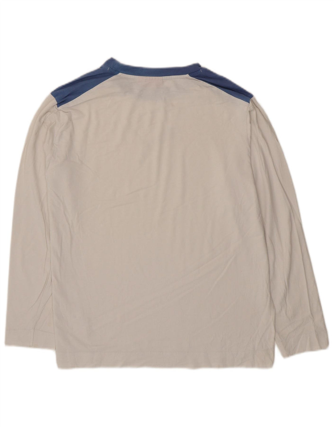 Puma Maglietta grafica da uomo a maniche lunghe Small White Colourblock