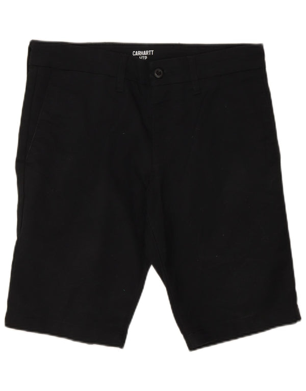 Pantaloncini chino da uomo Carhartt W29 cotone nero medio