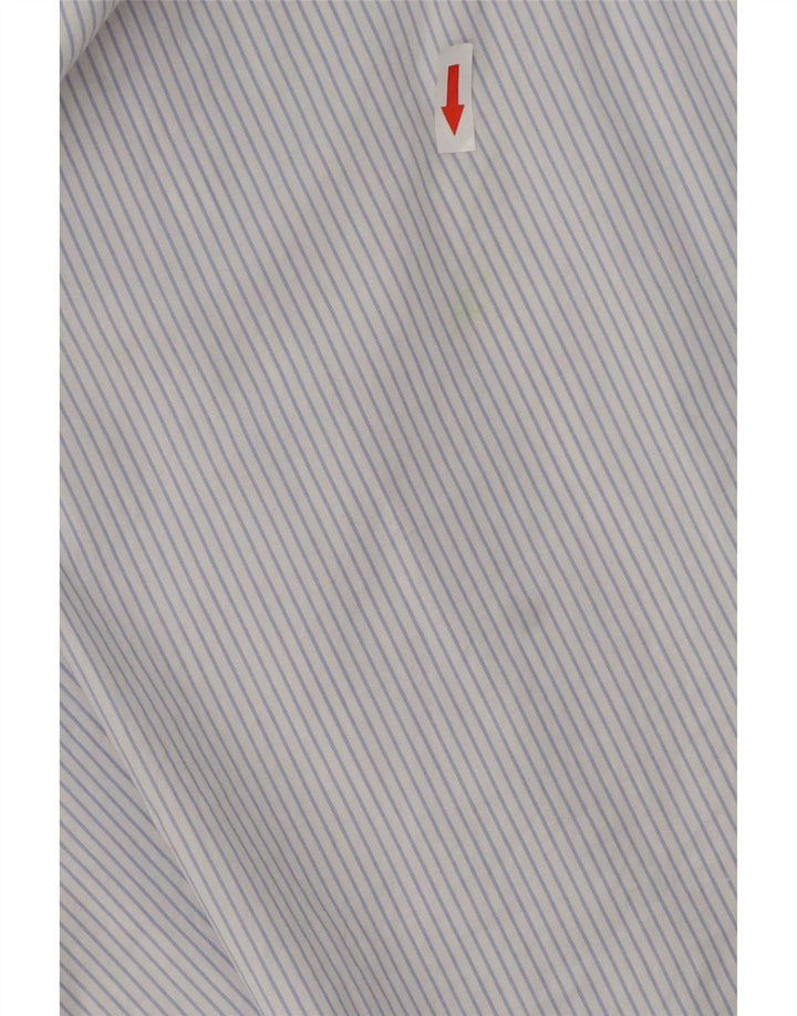 Camicia Uomo Dolce & Gabbana Grande Cotone Gessato Blu
