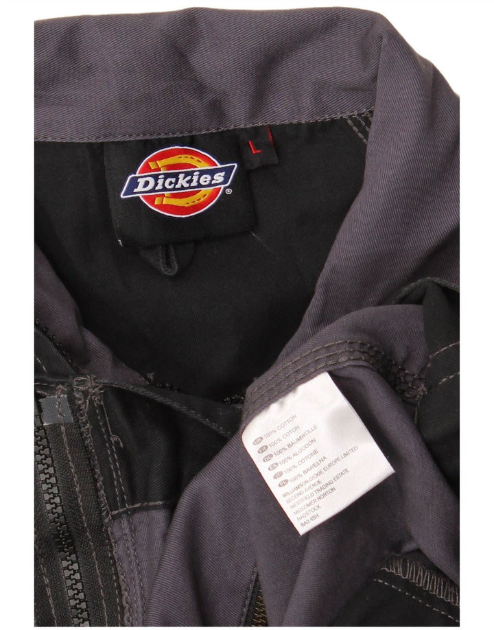 Giacca multiuso da uomo Dickies UK 40 Large in cotone color block grigio