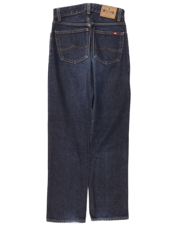 Jeans dritti da uomo Mustang W28 L30 Blu navy