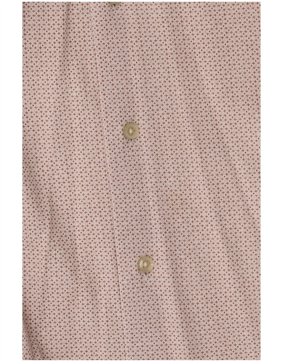 Camicia da uomo Regular Fit Tommy Hilfiger Cotone geometrico bianco sporco medio