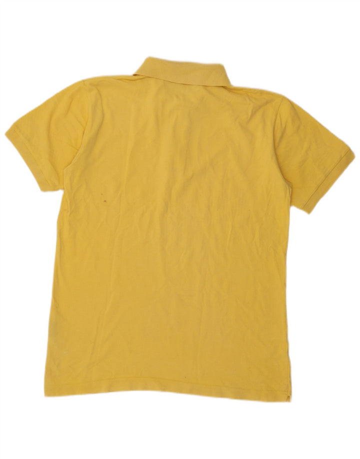 Polo Kappa Uomo Large in Cotone Giallo