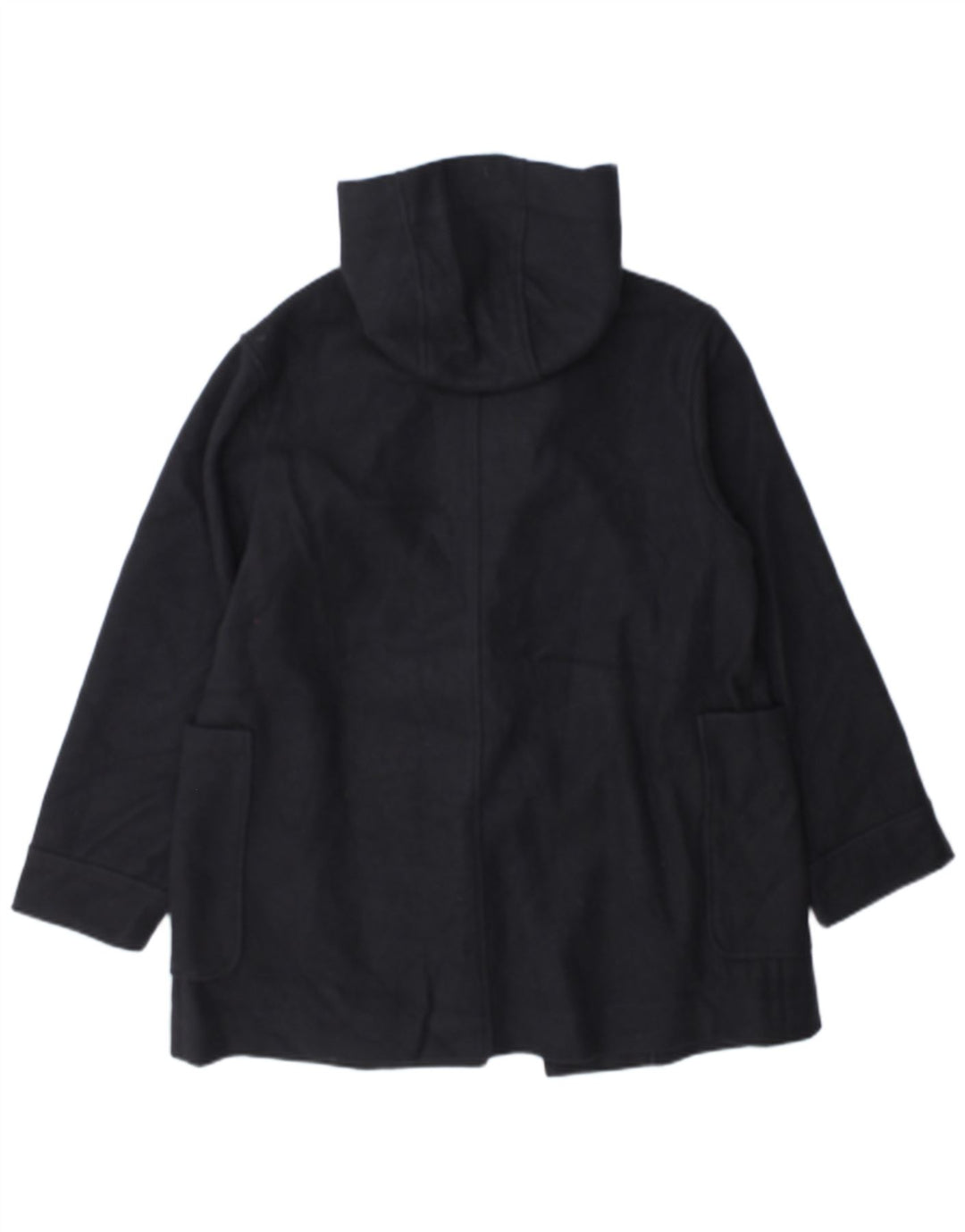 Cappotto doppiopetto con cappuccio per ragazze Zara 13-14 anni in poliestere blu navy