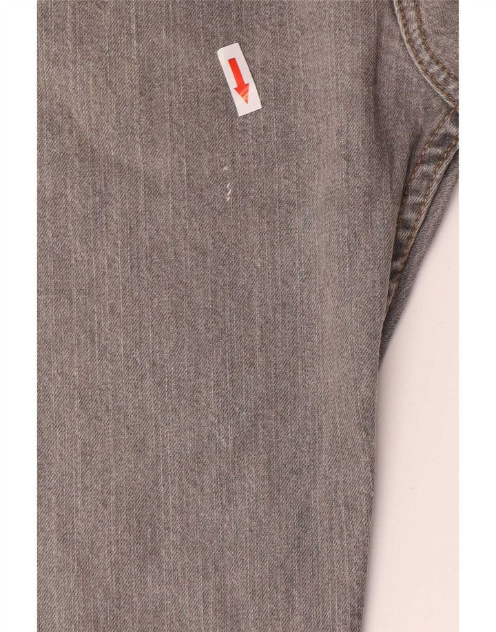 Jeans dritti da donna Marks & Spencer W30 L29 cotone grigio