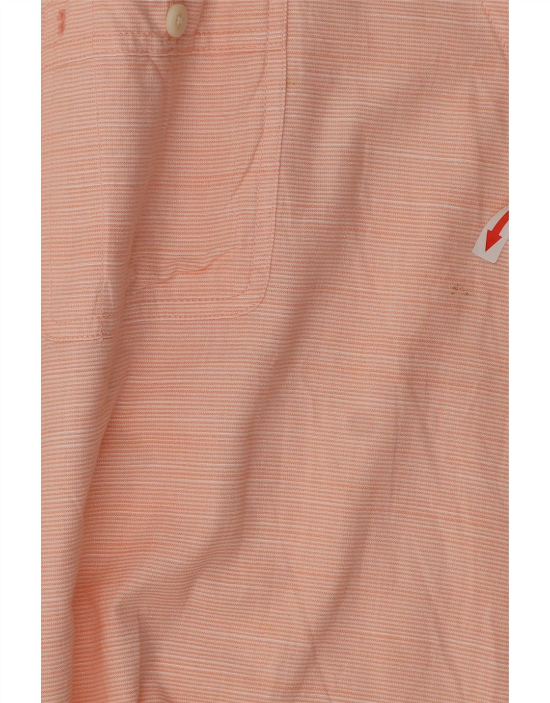Camicia a maniche corte da uomo IZOD Salt Water 2XL cotone gessato rosa