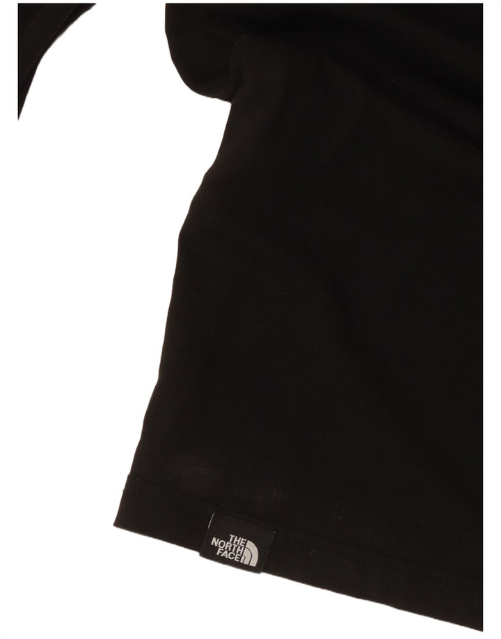 Top da uomo a manica lunga The North Face 2XL cotone nero