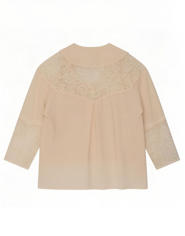 Camicetta a maniche lunghe da donna di Whistles UK 14 Large Off White Floral