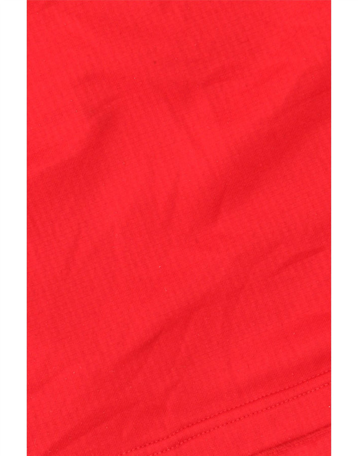 Majestic Maglia da uomo Washington Nationals a maniche lunghe XL rossa in poliestere