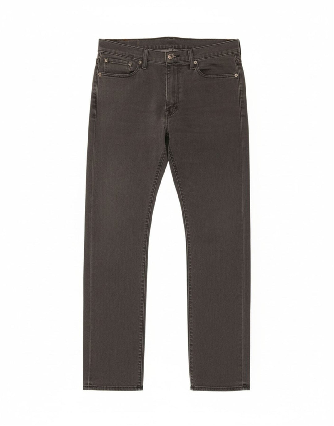 Levi's Uomo 513 Jeans dritti slim W33 L34 Cotone grigio