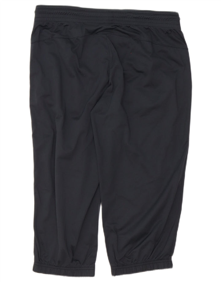 Jeans dritti da donna Nike UK 14 Poliestere grigio medio