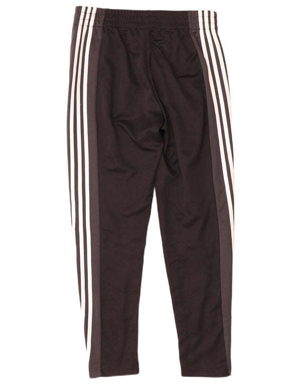 Pantaloni della tuta da donna Adidas UK 12/14 Medium Black Colourblock