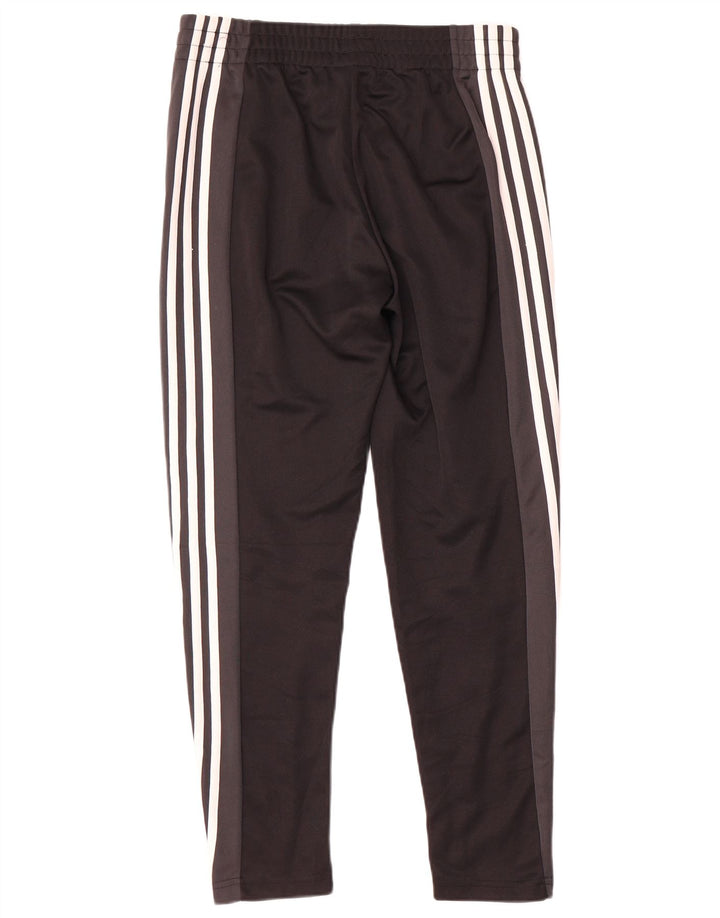 Pantaloni della tuta da donna Adidas UK 12/14 Medium Black Colourblock
