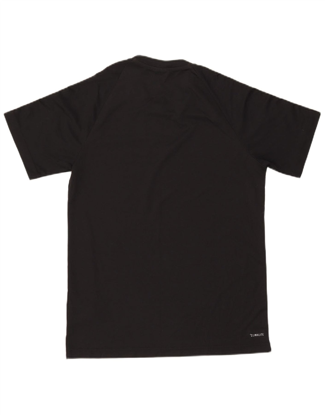 T-shirt ADIDAS Climalite da uomo, poliestere medio nero