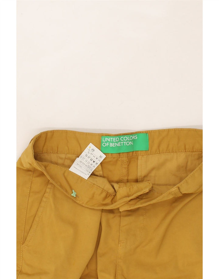 BENETTON Womens Chino Shorts IT 44 Medium W30 Beige Cotton Vintage Benetton and Second-Hand Benetton from Messina Hembry 