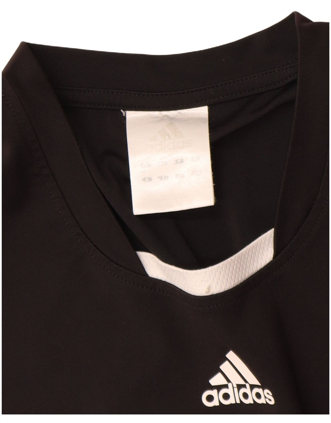 T-shirt Adidas da uomo Top XL poliestere color block nero