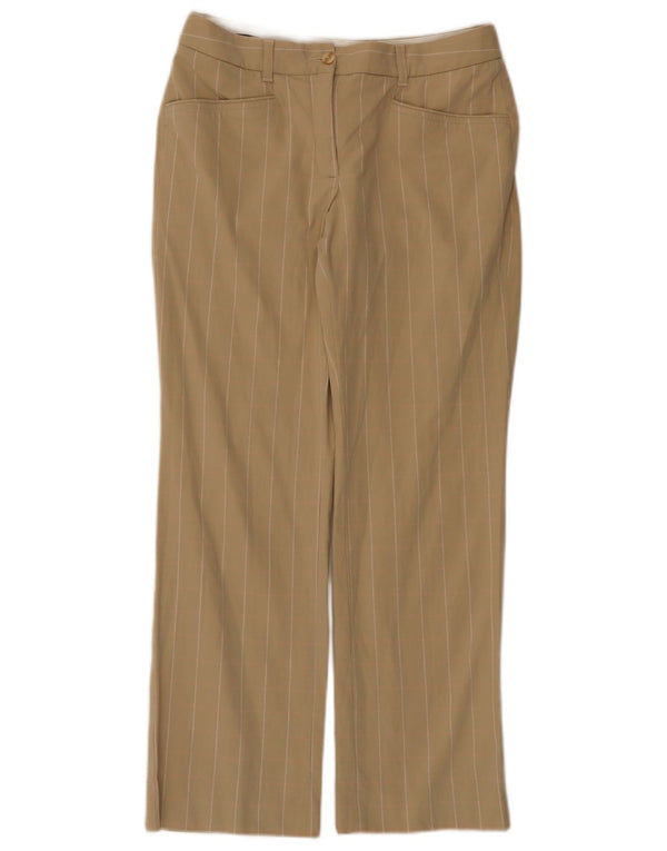 Pantaloni casual da golf da donna Tommy Hilfiger medi W28 L28 Gessato beige