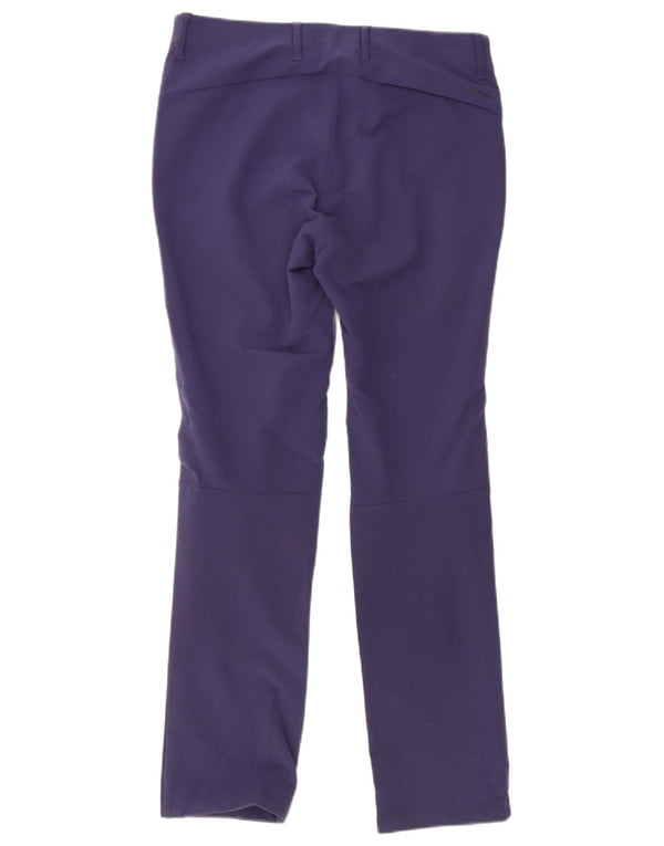 Pantaloni chino slim da donna Rohan UK 10 piccoli W32 L31 poliestere viola