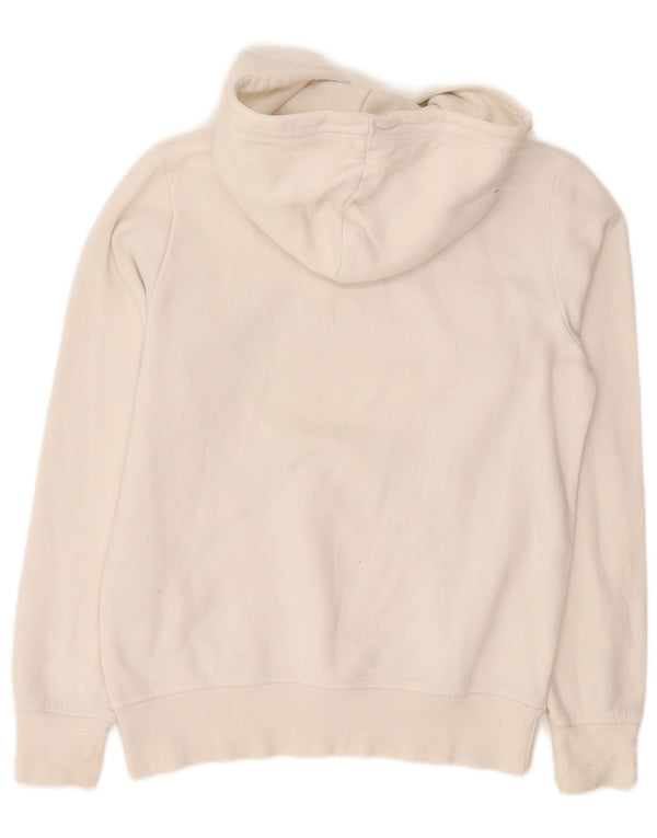 Maglione con cappuccio grafico da donna Champion UK 14 Cotone bianco medio