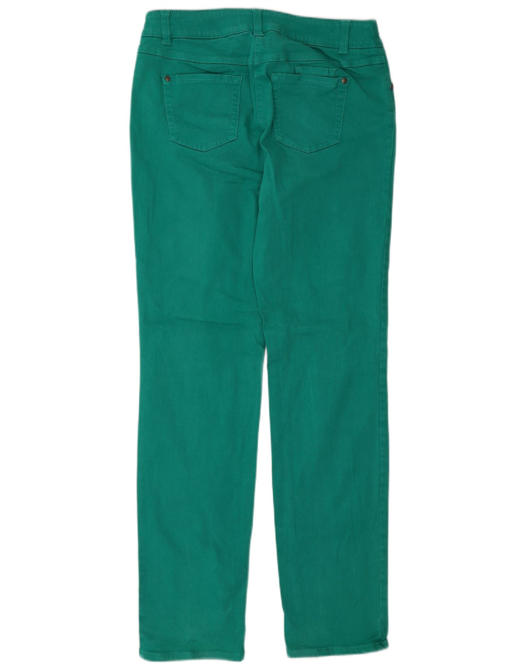 Jeans slim da donna Roxy UK 14 Large W30 L30 Cotone verde