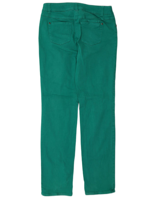 Jeans slim da donna Roxy UK 14 Large W30 L30 Cotone verde