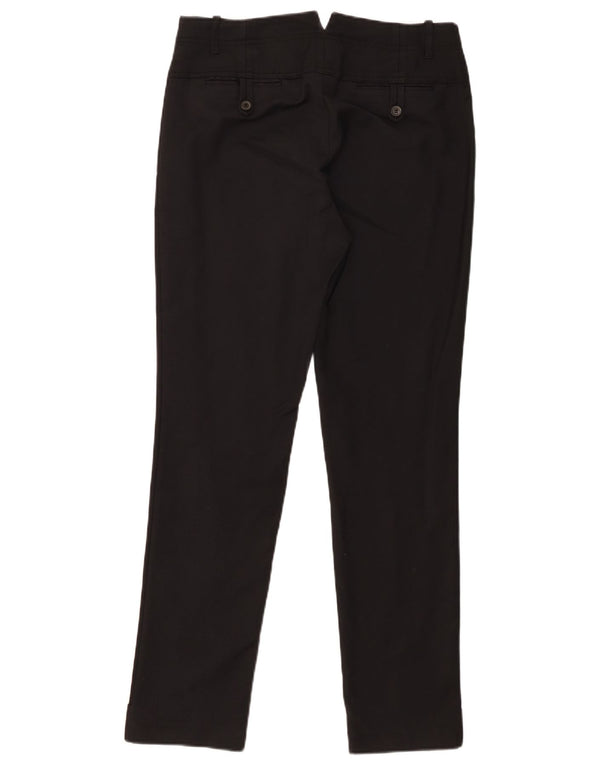 Pantaloni casual slim da donna Zara EU 42 Large W32 L29 neri