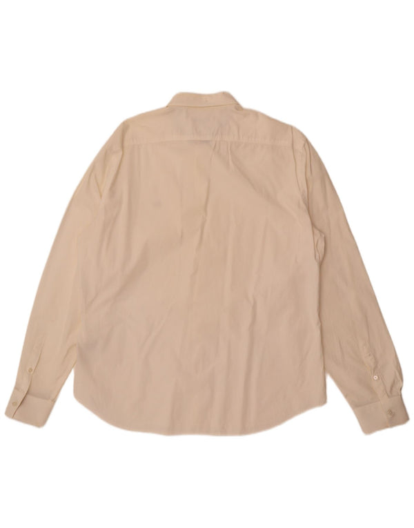 Camicia Burberry Uomo XL Cotone Bianco