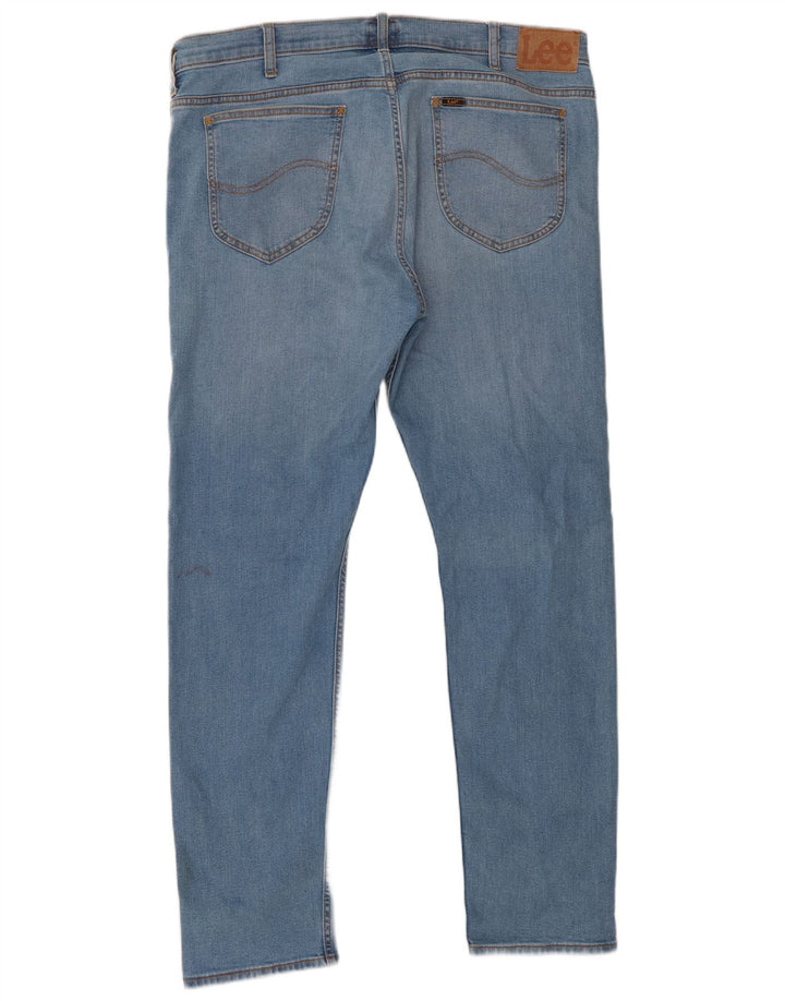 Jeans slim da uomo Lee Rider W38 L32 in cotone blu