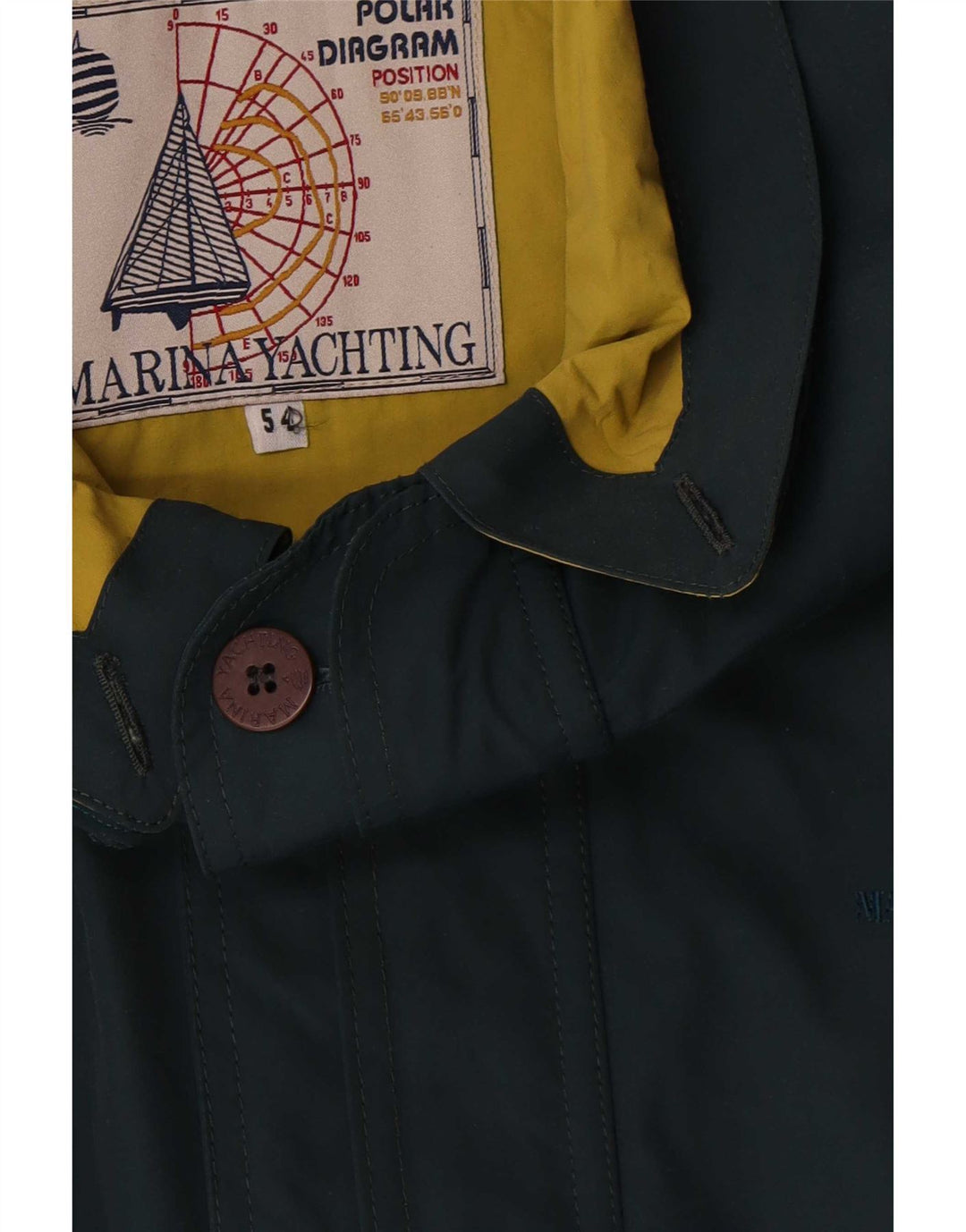 Giacca utility da uomo Marina Yachting IT 54 2XL Cotone verde