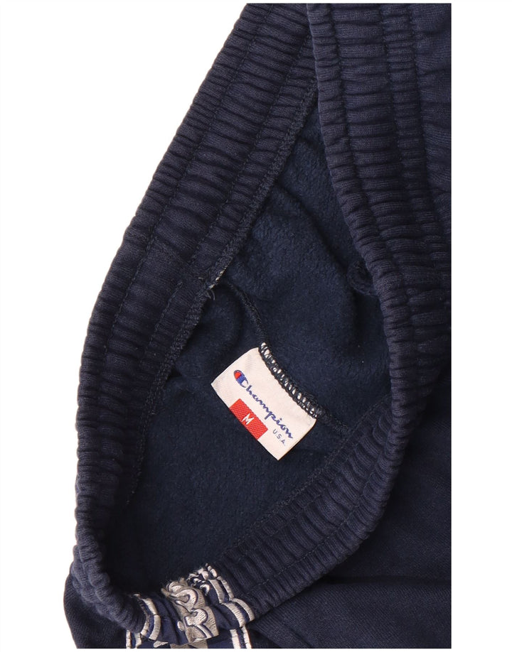 Pantaloni da tuta grafica da uomo Champion a blocchi di colore blu navy medio