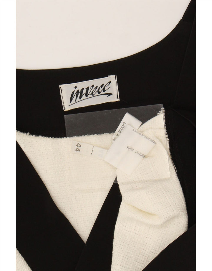 Top Bolero vintage da donna EU 44 XL in cotone bianco sporco