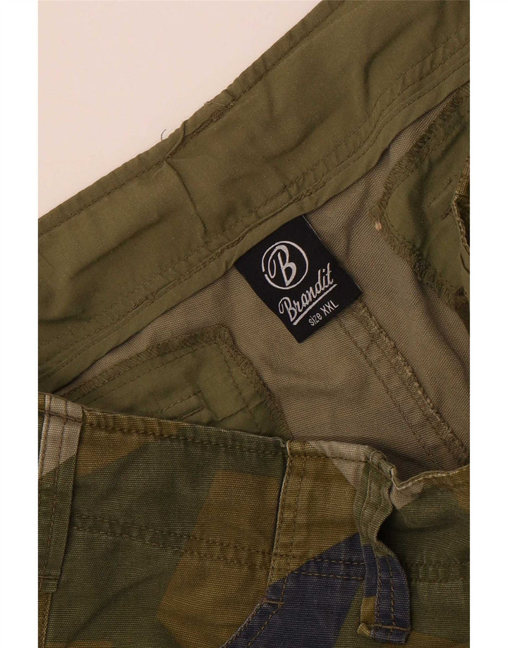 Pantaloncini cargo da uomo Brandit 2XL W36 mimetico kaki