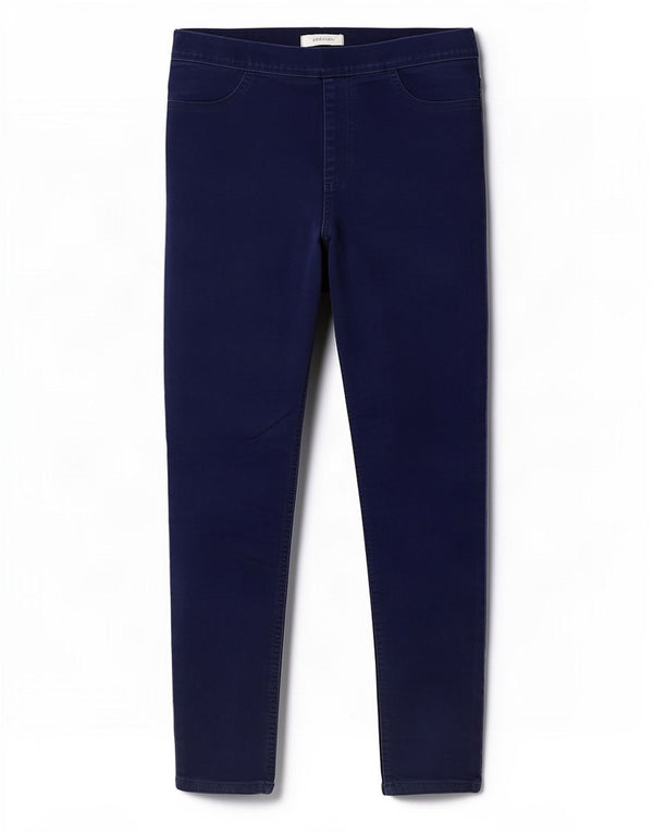 Jeans Jeggings da donna Marks & Spencer UK 14 Medio W30 L27 Cotone blu