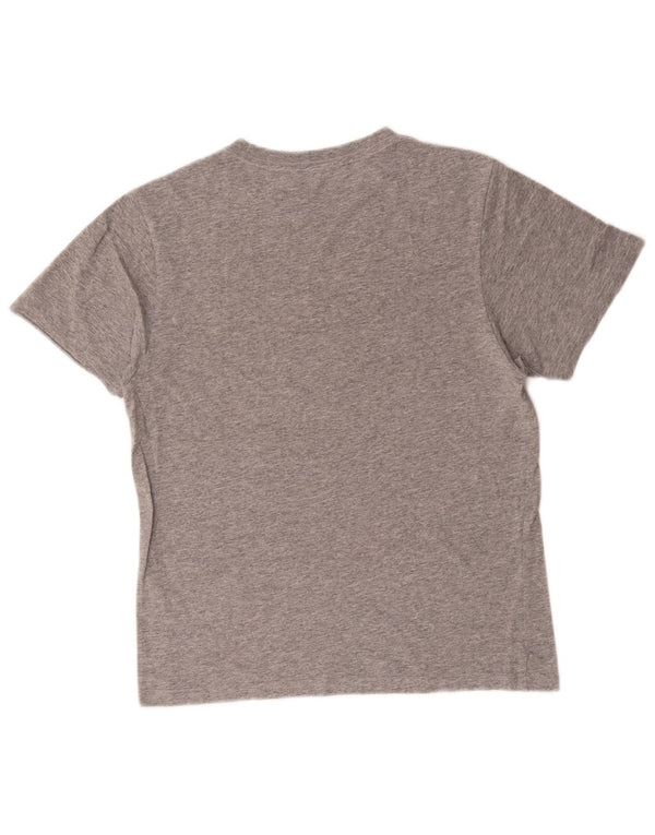 T-shirt grafica da ragazzo Vans Top 12-13 anni Large in cotone grigio