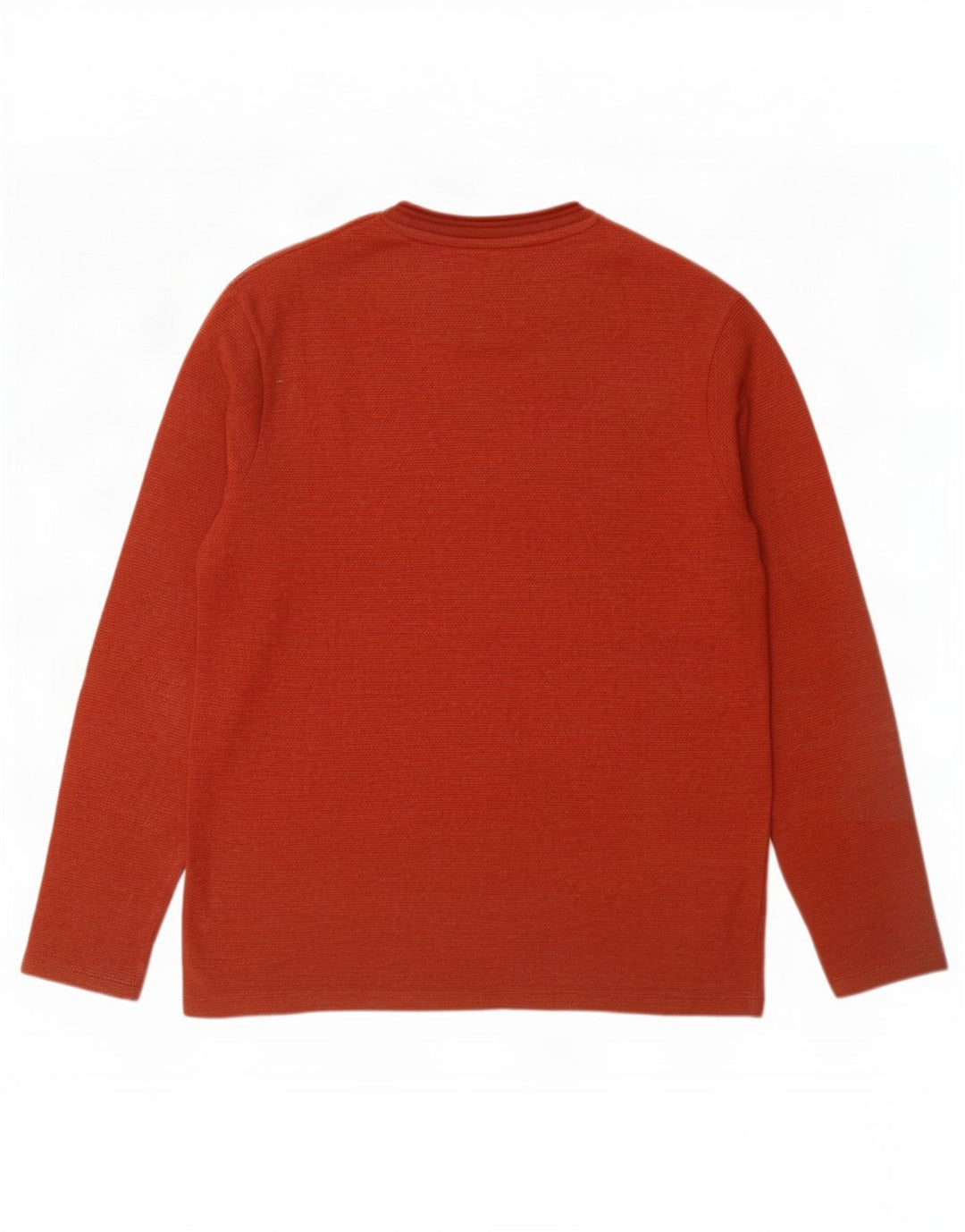 Maglione maglione girocollo da uomo Zara in cotone rosso medio