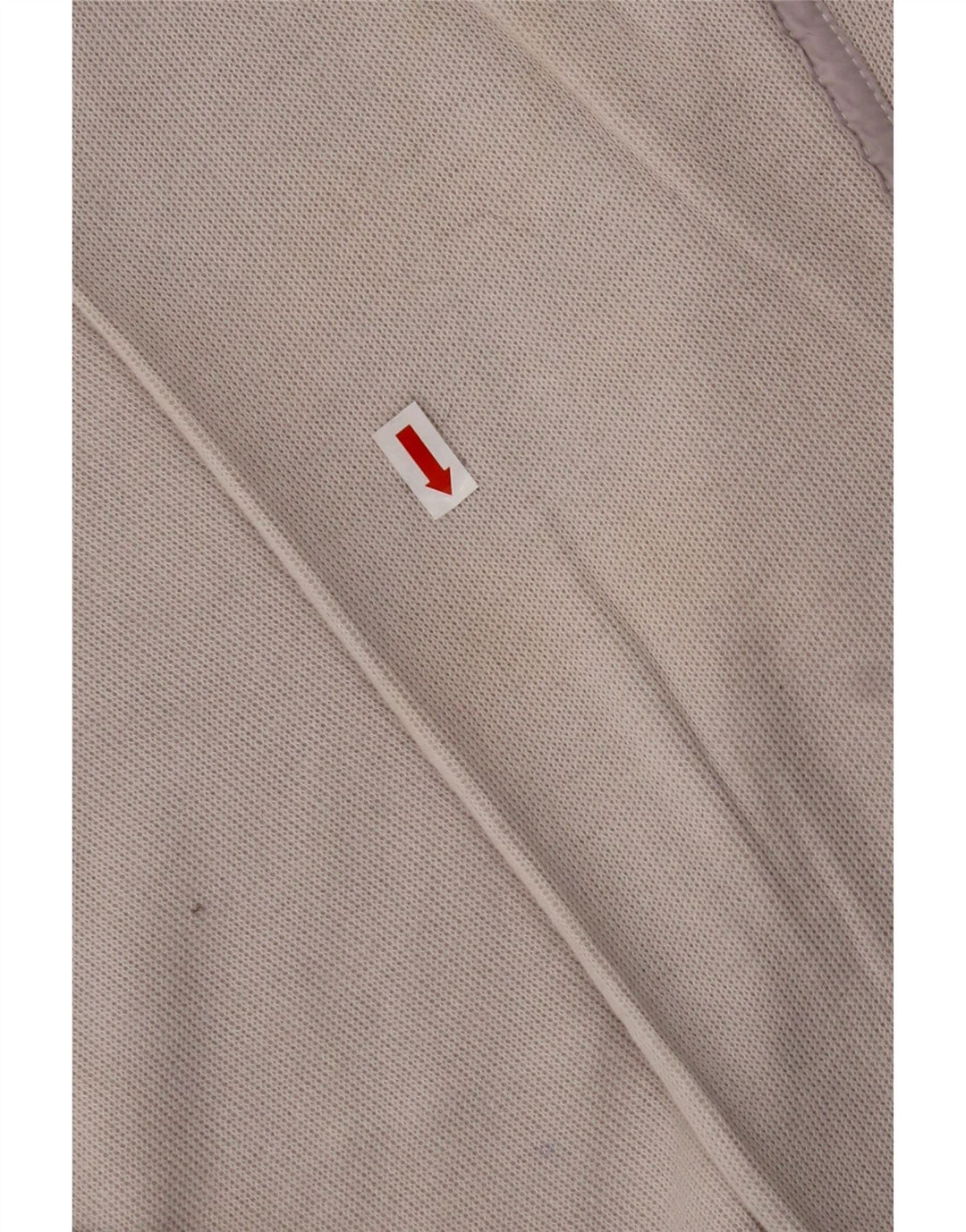 Top HUGO BOSS da uomo a maniche lunghe XL in cotone color block bianco sporco