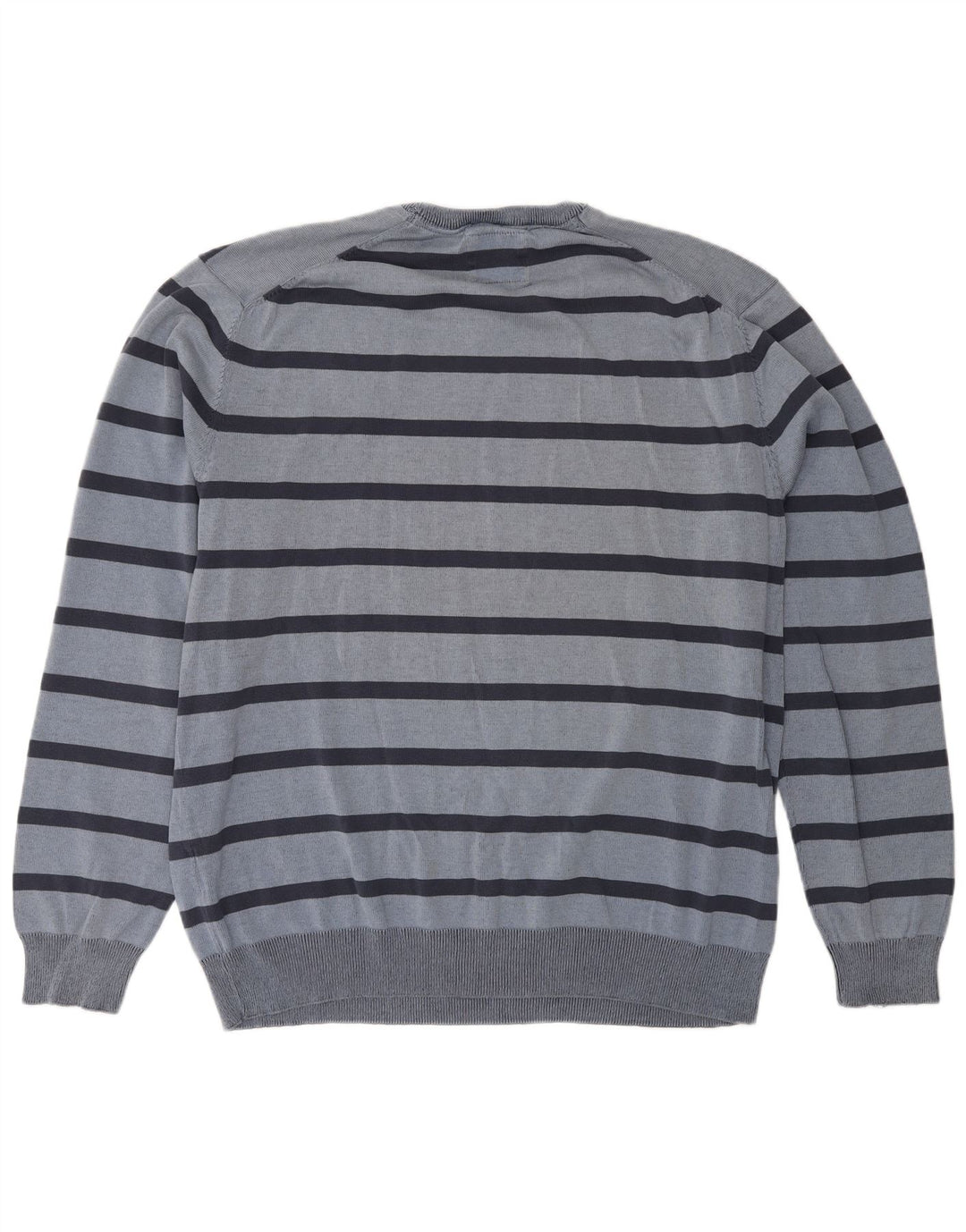 Maglione maglione girocollo da uomo Canda 2XL a righe blu