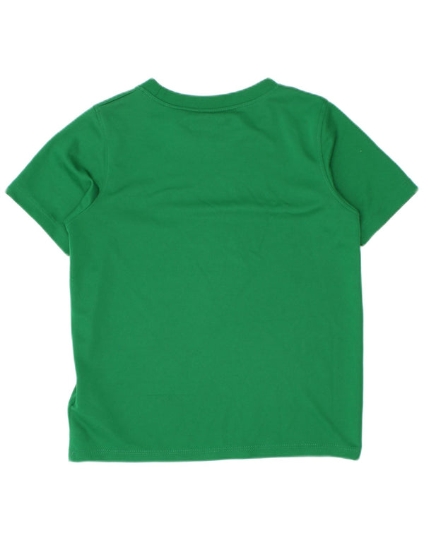 T-shirt da ragazzo Nike Top 5-6 anni in poliestere verde