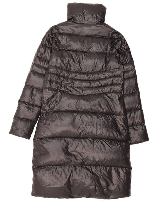 Cappotto imbottito da donna Asics UK 14 nylon nero medio
