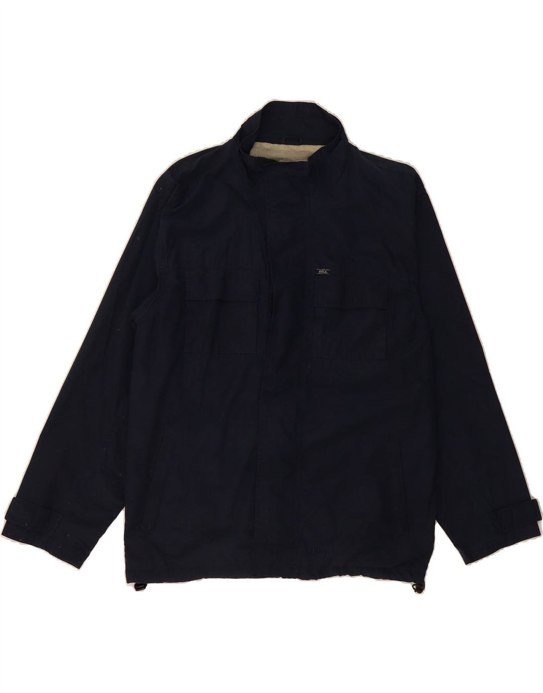 RIFLE Mens Utility Jacket UK 42 XL Navy Blue Polyester Vintage Rifle and Second-Hand Rifle from Messina Hembry 