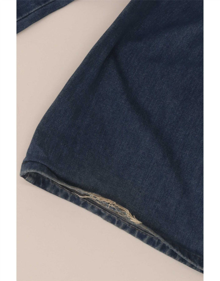 Jeans Trussardi Uomo Bootcut W31 L32 Blu Cotone