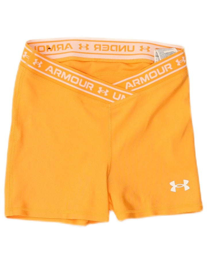 Pantaloncini sportivi grafici da donna UNDER ARMOUR UK 12 Poliestere arancione medio