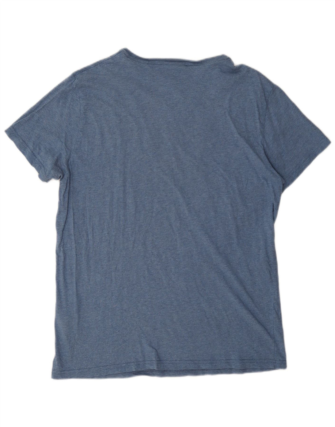 Gant T-shirt grafica da uomo Top grande in cotone blu