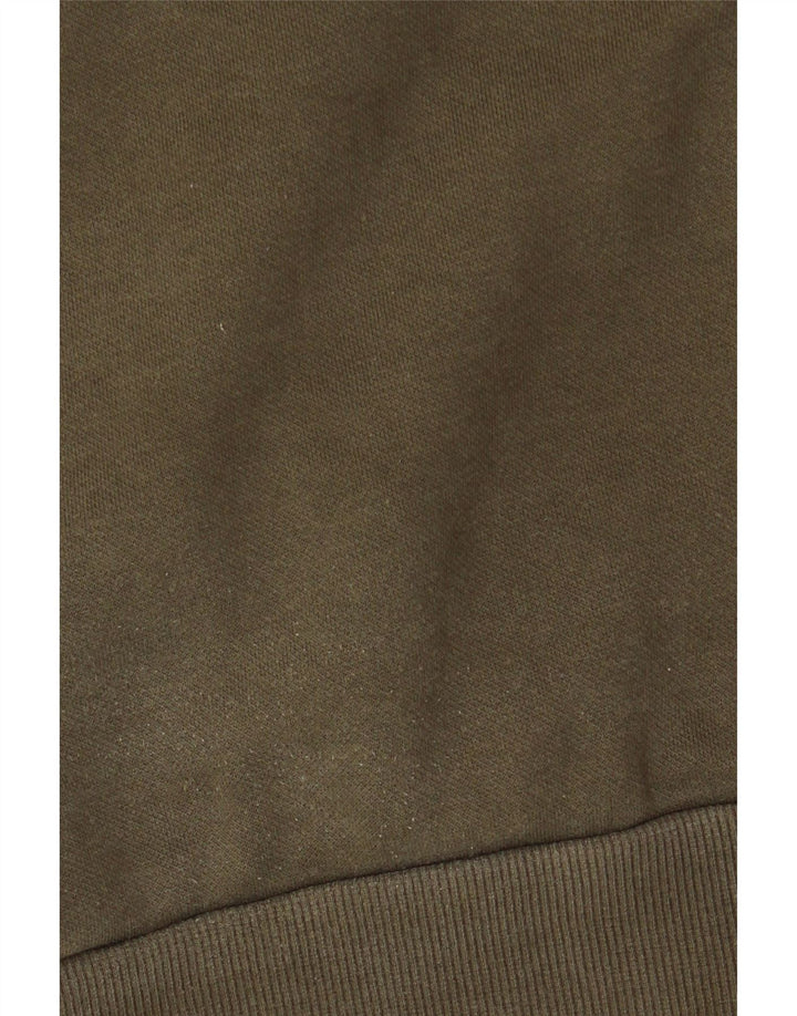 Felpa con cappuccio grafica da uomo Puma XL in cotone kaki