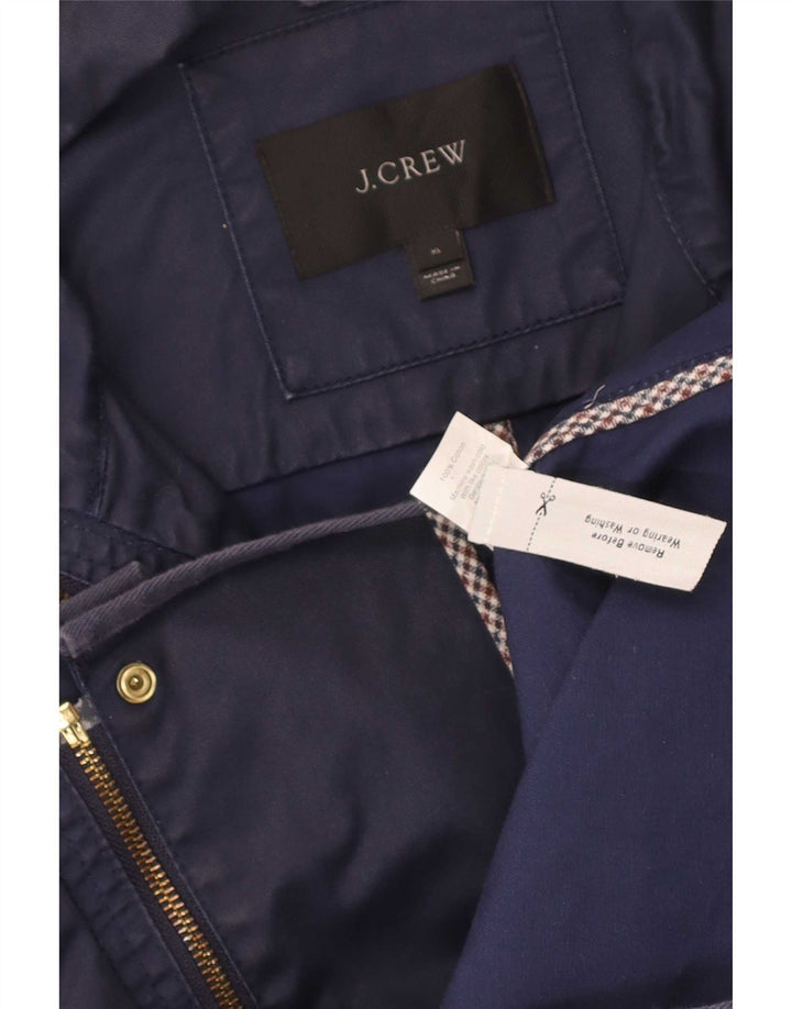 Giacca utility da donna J. Crew UK 18 XL cotone blu navy