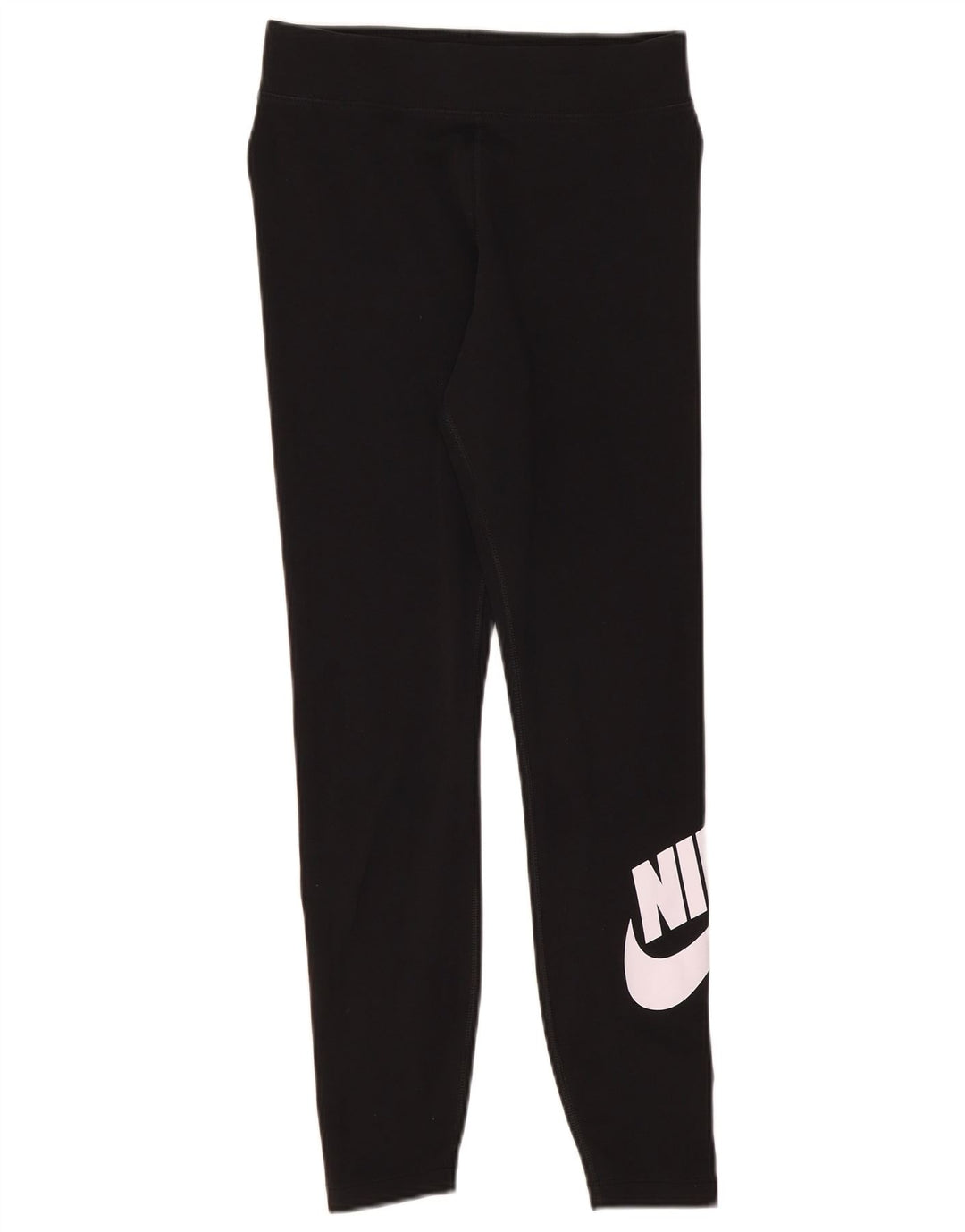 Leggings grafici da donna Nike UK 12 cotone medio nero