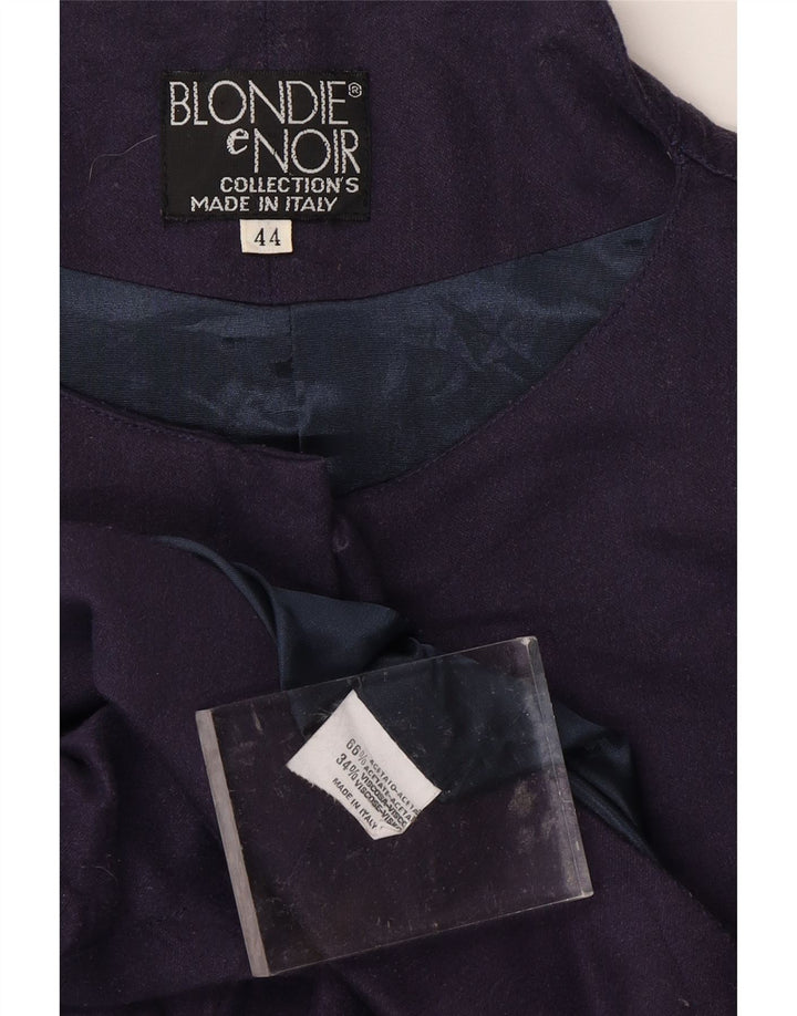 Giubbotto bomber da donna VINTAGE IT 44 Acetato medio blu navy